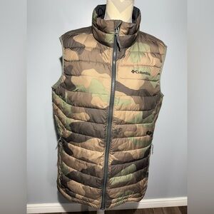 Columbia Omni Heat Camouflage Puffer Vest